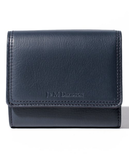 J&M DAVIDSON(ジェイアンドエム　デヴィッドソン)/【J&M DAVIDSON】Folding Wallet/Midnight
