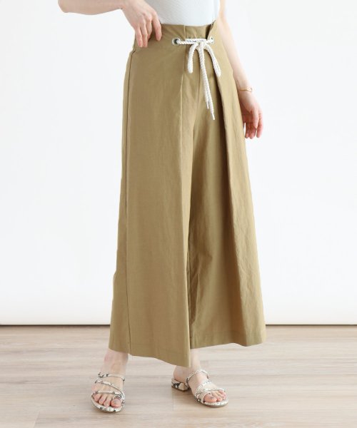 セール Soeur7 ロープリボン ワイドパンツ ラシュッド Lasud Magaseek