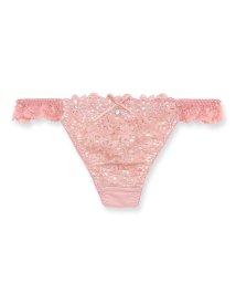 fran de lingerie(フランデランジェリー)/Terras テラス コーディネートTバック(タンガ)/ピンク