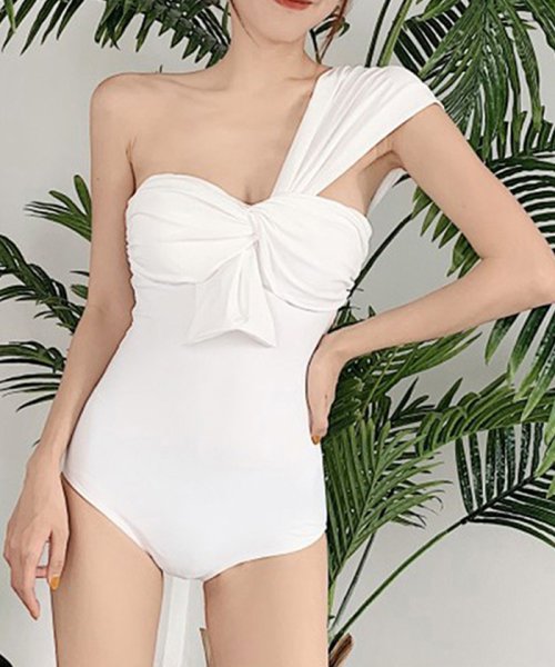 セール レディース ワンピース水着 ワンショルダー 体型カバー 大人 水着 フロント結び ビキニ セクシー 水着 バンドゥ ミニミニストア Miniministore Magaseek セール レディース ワンピース水着 ワンショルダー 体型カバー 大人 水着 フロント結び ビキニ セクシー 水着 バンドゥ ミニミニストア Miniministore Magaseek