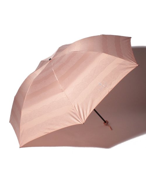 LANVIN Collection(umbrella)(ランバンコレクション（傘）)/LANVIN COLLECTION 折りたたみ傘 ”ジャガード レース”/ピンク