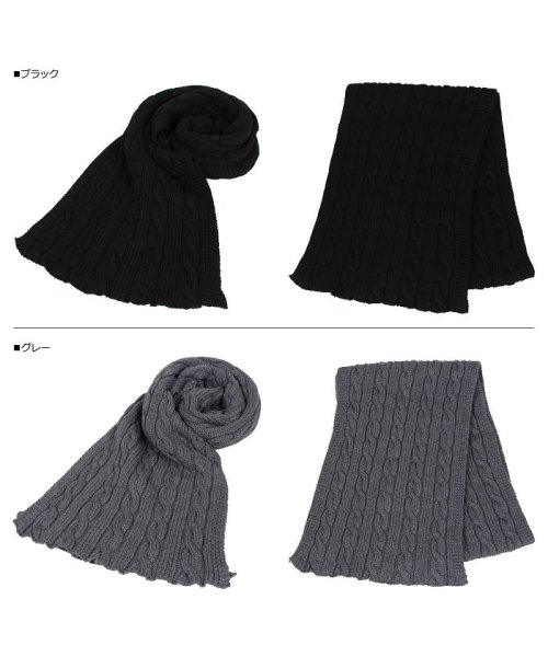 ENGINEEREDGARMENTS(エンジニアドガーメンツ)/エンジニアドガーメンツ ENGINEERED GARMENTS マフラー ストール メンズ KNIT SCARF ブラック グレー ネイビー 黒 19FH018/ブラック