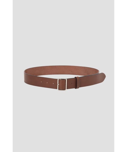 MARGARET HOWELL(マーガレット・ハウエル)/WIDE LEATHER BELT/BROWN2