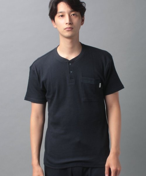 COMME CA MEN(コムサメン)/【セットアップ対応商品】コムサメン　ワッフルＴシャツ/コン