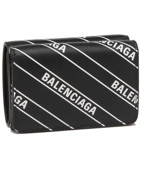BALENCIAGA(バレンシアガ)/バレンシアガ 折財布 レディース BALENCIAGA 551921 0HIJN 1090 /ブラック