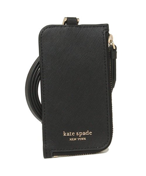 ケイトスペード カードケース パスケース コインケース アウトレット レディース Kate Spade Wlru5450 001 ブラック ケイトスペードニューヨーク Kate Spade New York Magaseek