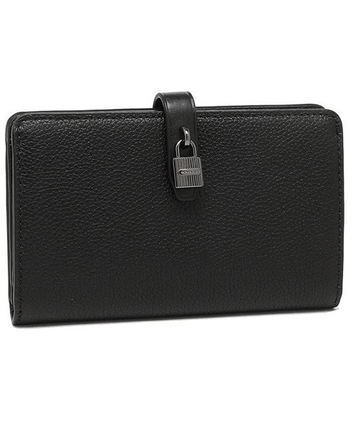 MICHAEL KORS(マイケルコース)/マイケルコース 折財布 アウトレット レディース MICHAEL KORS 35H8TAFF2L BLACK ブラック/ブラック