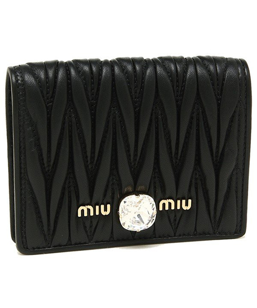 【セール】ミュウミュウ 折財布 レディース MIU MIU 5MV204 2D3Y