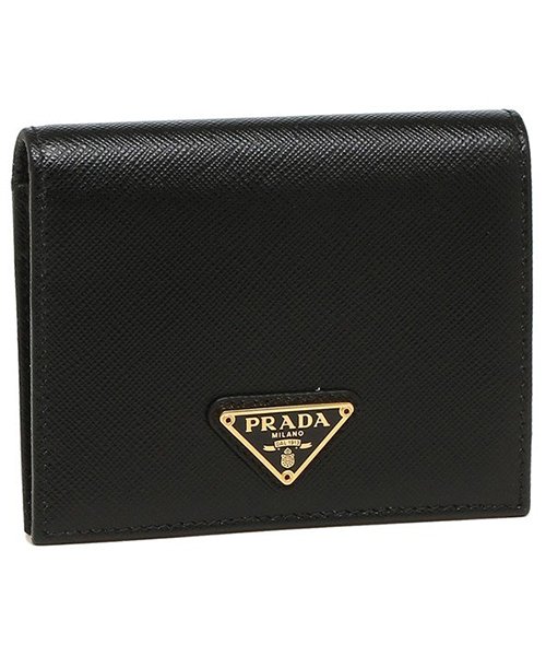 セール プラダ 折財布 レディース Prada 1mv4 Qhh 002 ブラック プラダ Prada Magaseek