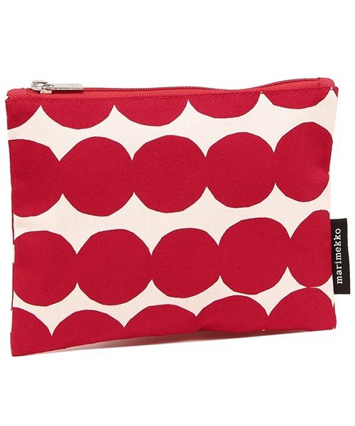 セール マリメッコ ポーチ レディース Marimekko 132 ホワイト レッド マリメッコ Marimekko Magaseek