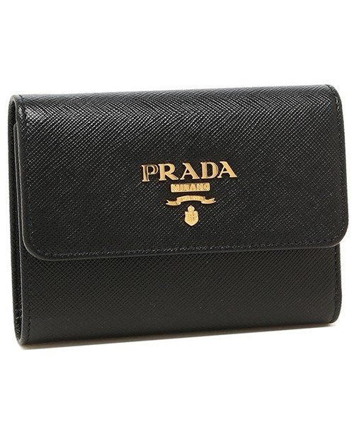 PRADA(プラダ)/プラダ 長財布 レディース PRADA 1MH025 QWA/ブラック