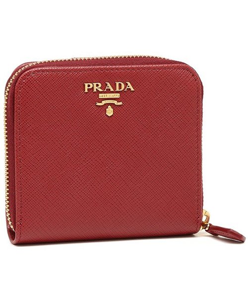 PRADA(プラダ)/プラダ 折財布 レディース PRADA １ML522 QWA/レッド