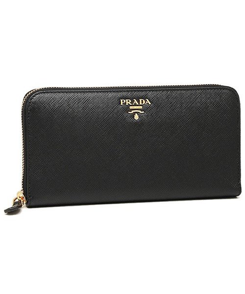 PRADA(プラダ)/プラダ 長財布 レディース PRADA 1ML506 QWA/ブラック