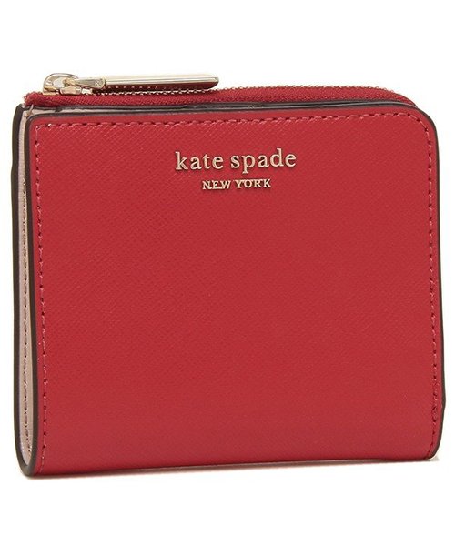 kate spade new york(ケイトスペードニューヨーク)/ケイトスペード 折財布 レディース KATE SPADE PWRU7765 611 /レッド