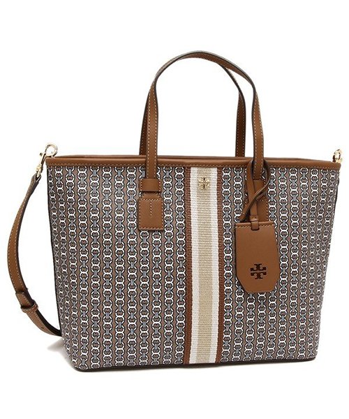 TORY BURCH(トリーバーチ)/トリーバーチ トートバッグ ショルダーバッグ レディース TORY BURCH 53304/ブラウン