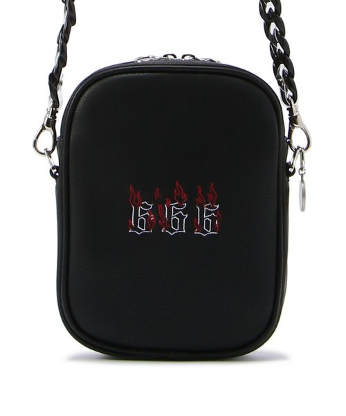 LHP(エルエイチピー)/AZS TOKYO/アザストーキョー/P CHAIN CHOUDER BAG 666/BLACK