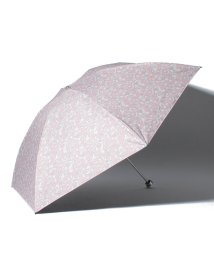 MACKINTOSH PHILOSOPHY(umbrella)(マッキントッシュフィロソフィー（傘）)/MACKINTOSH PHILOSOPHY 晴雨兼用折りたたみ傘 "フラワー オーバーロック"/ピンク