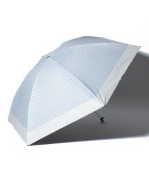 MACKINTOSH PHILOSOPHY(umbrella)(マッキントッシュフィロソフィー（傘）)/MACKINTOSH PHILOSOPHY 晴雨兼用折りたたみ傘 "ボーダー"/サックスブルー
