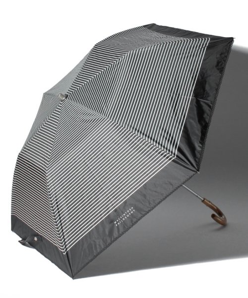 Mackintosh Philosophy 晴雨兼用折りたたみ傘 ボーダー レディースファッション 阪急百貨店公式通販 Hankyu Fashion