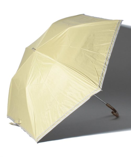 MACKINTOSH PHILOSOPHY(umbrella)(マッキントッシュフィロソフィー（傘）)/MACKINTOSH PHILOSOPHY 晴雨兼用折りたたみ傘 "無地 グログラン"/レモンイエロー