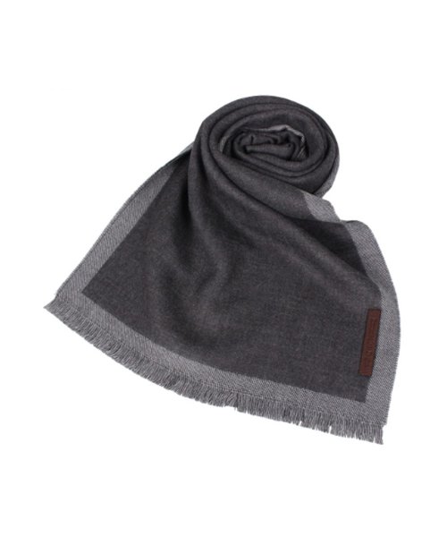 ErmenegildoZegna(エルメネジルドゼニア)/エルメネジルドゼニア Ermenegildo Zegna マフラー メンズ ウール MUFFLER グレー ネイビー レッド ブルー Z8L01/グレー