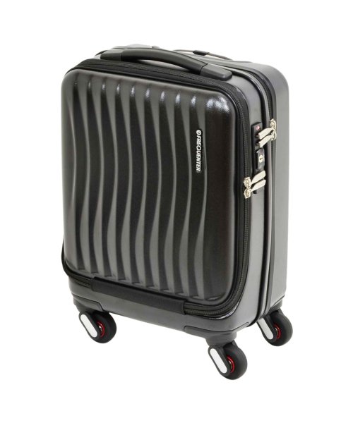 FREQUENTER(フリクエンター)/フリクエンター FREQUENTER スーツケース キャリーケース キャリーバッグ クラム アドバンス 23L メンズ 機内持ち込み ハード CLAM ADVA/ブラック