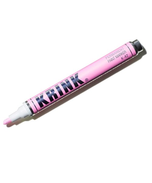 KRINK(クリンク)/KRINK クリンク マーカー ペイント マーカーペン マジック アルコール 塗料 K－42 PAINT MARKER 10ml/ライトピンク