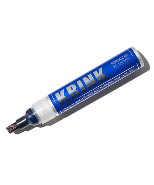 KRINK(クリンク)/KRINK クリンク マーカー ペイント マーカーペン マジック アルコール 塗料 K－71 INK MARKER 22ml/ブルー