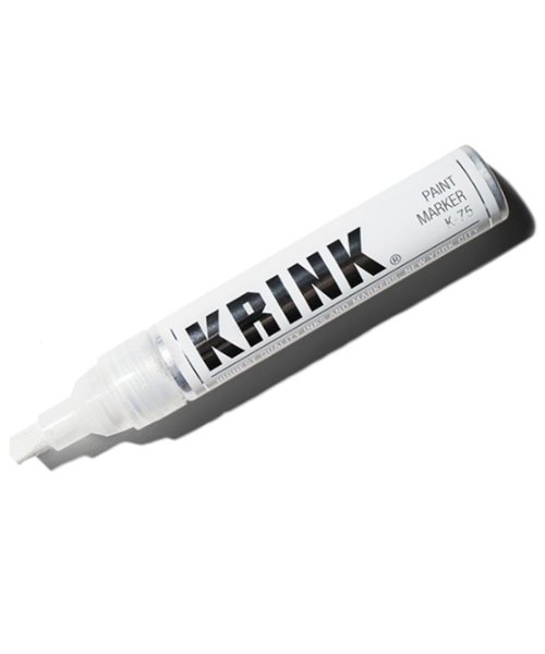KRINK(クリンク)/KRINK クリンク マーカー ペイント マーカーペン マジック アルコール 塗料 K－75 PAINT MARKER 22ml/ホワイト
