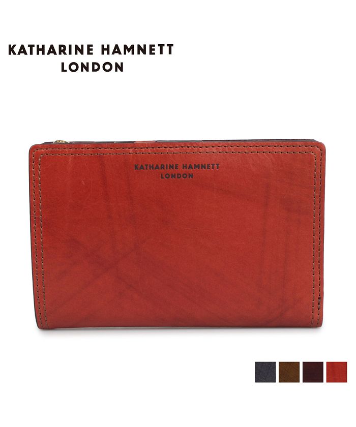 キャサリンハムネット ロンドン KATHARINE HAMNETT LONDON 財布 二つ折り メンズ WALLET KH－1213015  [12/16 追加