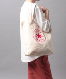 MARUKAWA(マルカワ)/【CONVERSE】コンバース カタカナ ロゴ トート バッグ ブランド 買い物 おでかけ レジ袋 エコバッグ トートバッグ キャンバス レトロ/レッド
