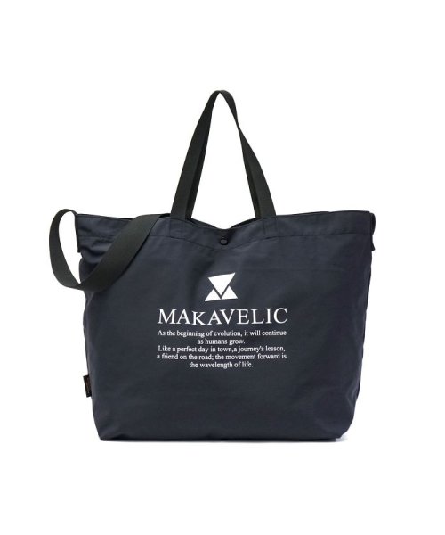 MAKAVELIC(マキャベリック)/マキャベリック トートバッグ MAKAVELIC トート ショルダー 2WAY LIMITED リミテッドeVent Tote 3120－10204/ネイビー