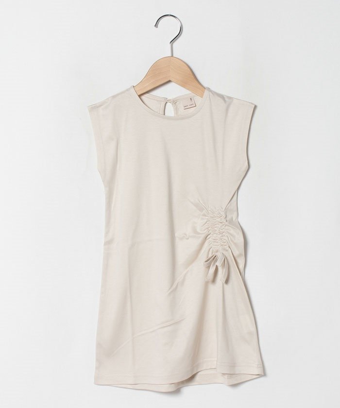 セール 47 Off Uvケア シャーリングカットワンピース プティマイン Petit Main Magaseek