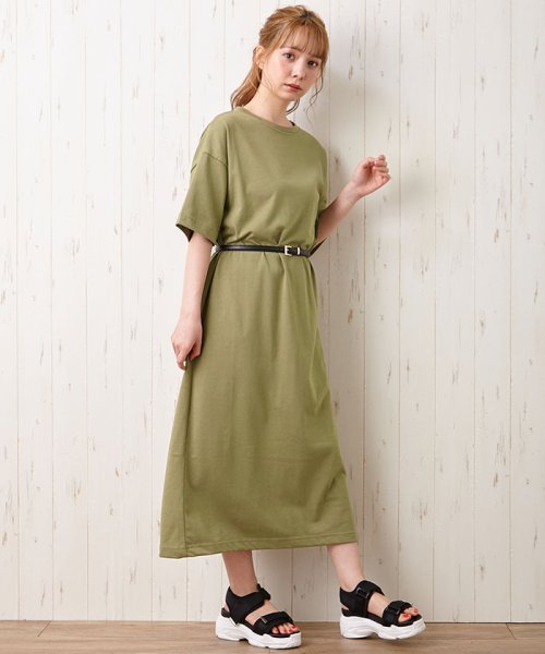 セール Backスリットカットソーワンピース イング Ingni Magaseek