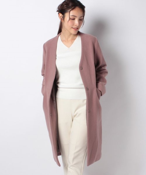 セール Vネックノーカラーコート ミッシュマッシュ Misch Masch Magaseek セール Vネックノーカラーコート ミッシュマッシュ Misch Masch Magaseek