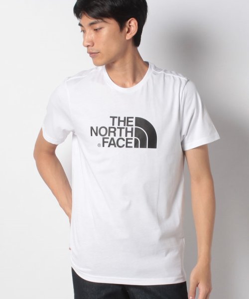 THE NORTH FACE(ザノースフェイス)/【メンズ】【THE NORTH FACE】ノースフェイス Men's S/S Easy Tee Tシャツ/ホワイト