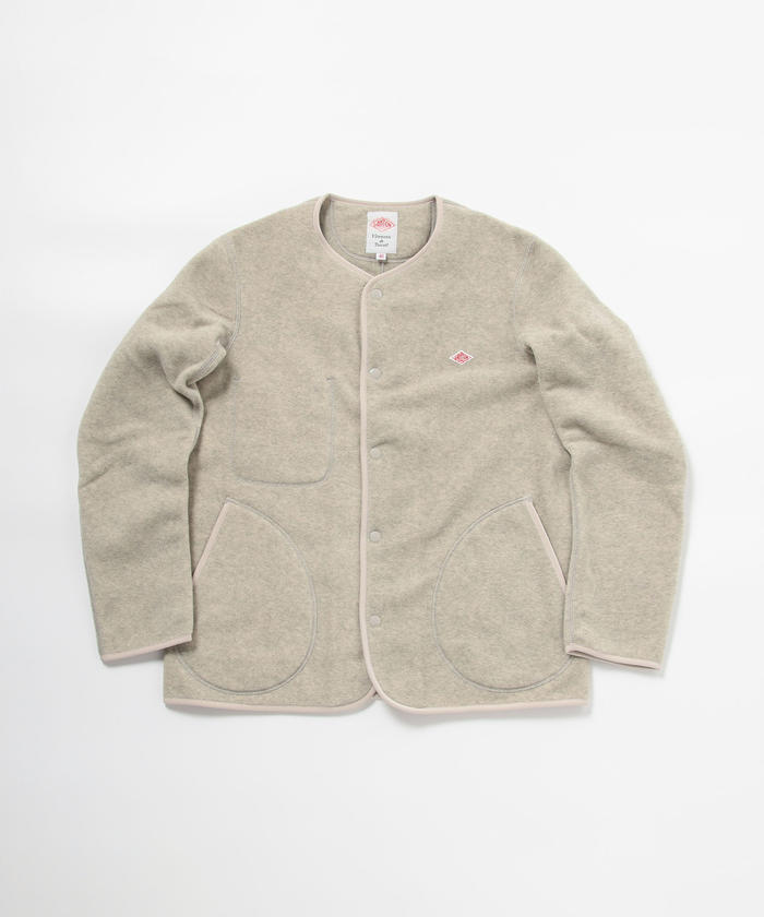 Danton ノーカラーフリースカーディガン 42 Danton ノーカラーフリースカーディガン 42（DANTON (ダントン