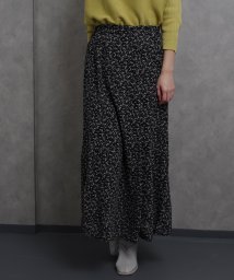 Fizz(フィズ)/【2020新作】花柄マーメイドラインロングスカート　fi SS 202070/ブラック