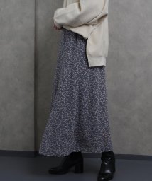 Fizz(フィズ)/【2020新作】花柄マーメイドラインロングスカート　fi SS 202070/ブルー
