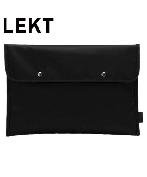 LEKT(レクト)/LEKT レクト ユーティリティポーチ カバン クラッチバッグ メンズ ブラック 黒 LEKT－0006/ブラック