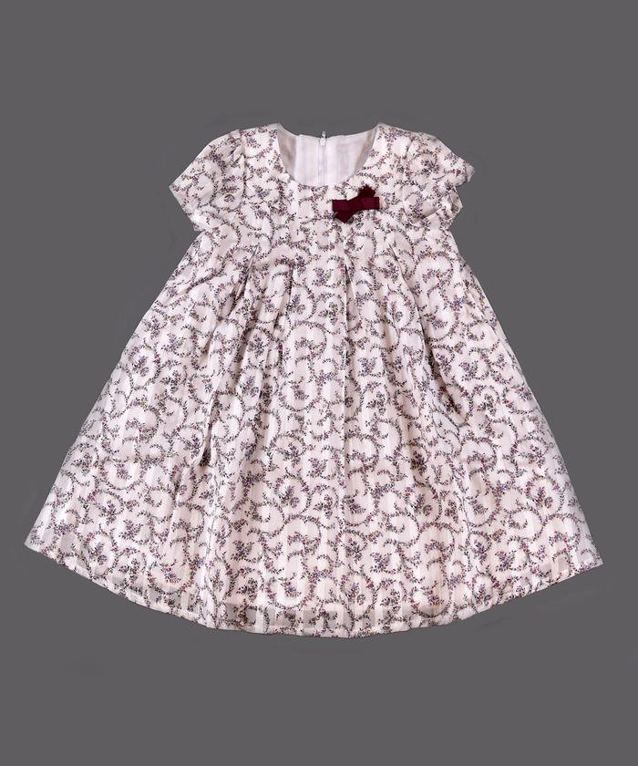 セール カバリエレ アズーロ 小花 プリント ワンピース 80cm 150cm ベベ Bebe Magaseek