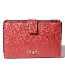 kate spade new york(ケイトスペードニューヨーク)/【Kate Spade】Sylvia　Medium Bifold Wallet/レッド