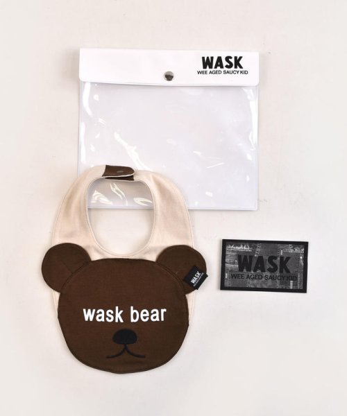 WASK(ワスク)/【オリジナルケース＆カード付き】 BABY クマ スタイ/ブラウン