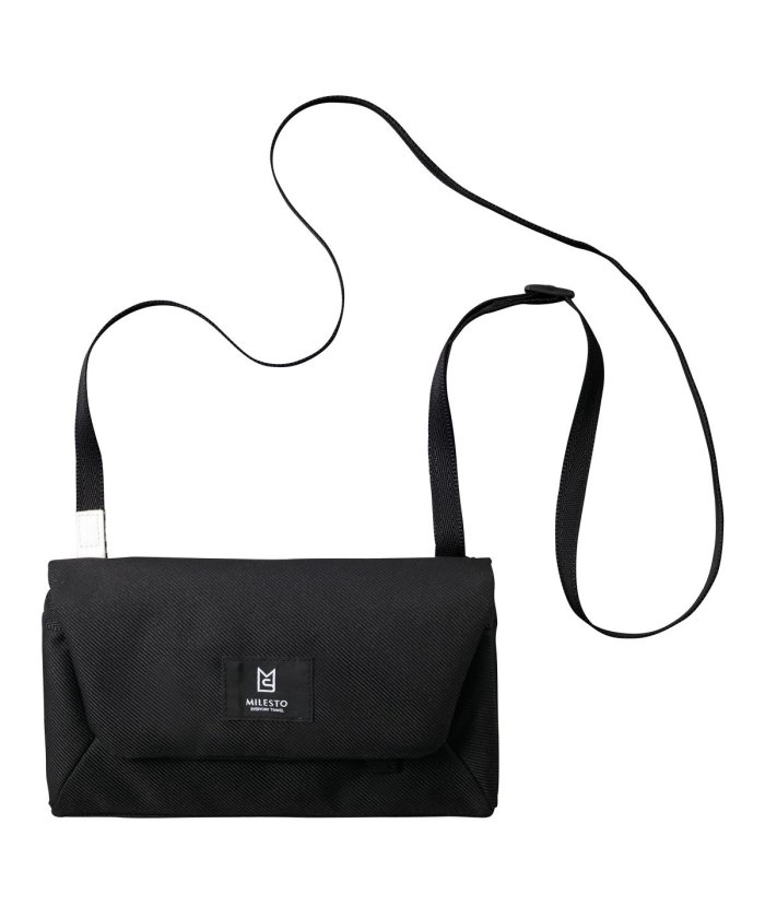 ミレスト Milesto ショルダーバッグ トラベルオーガナイザー メンズ レディース Travel Organizer ブラック ホワイト グレー ネイビー ミレスト Milesto Magaseek