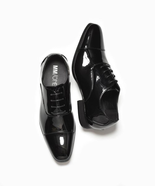 SVEC(シュベック)/ビジネスシューズ メンズ 大きいサイズ おしゃれ 革靴 ビジネス カジュアル ブランド MM/ONE エムエムワン ドレスシューズ フォーマル 皮靴 短靴/ブラックエナメル