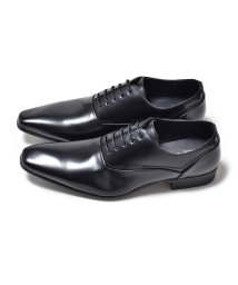 SVEC(シュベック)/ビジネスシューズ メンズ レースアップシューズ MM/ONE エムエムワン ドレスシューズ カジュアル フォーマル 革靴 皮靴 紳士靴 男性の 結婚式 新郎/ブラック