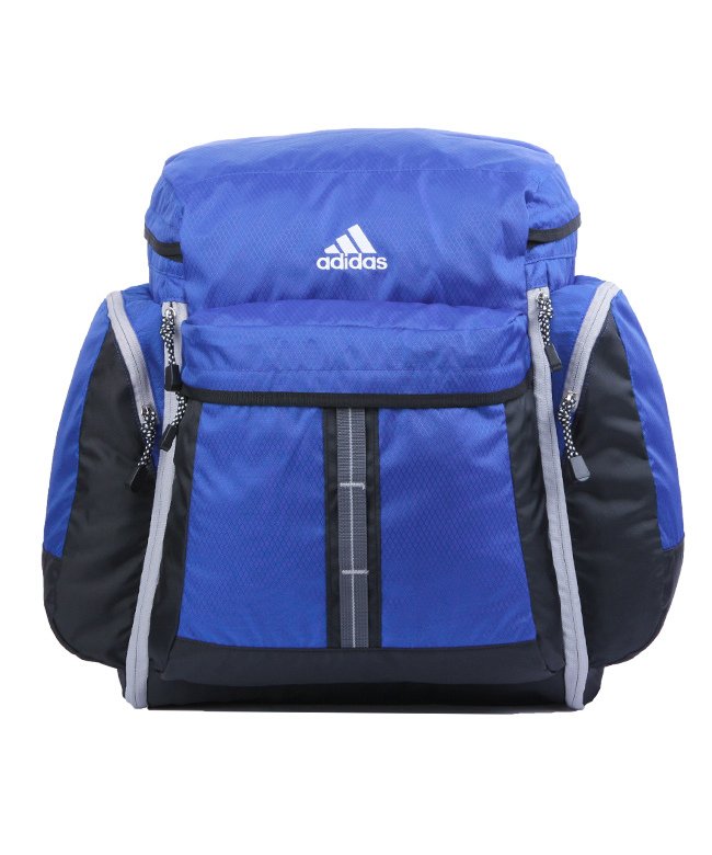 ＜マガシーク＞ カバンのセレクション アディダス リュック 修学旅行 拡張 MAX54L チェストベルト付き adidas 47246 サブリュック 林間学校 臨海学校 ユニセックス ブルー系1 フリー Bag & Luggage SELECTION】