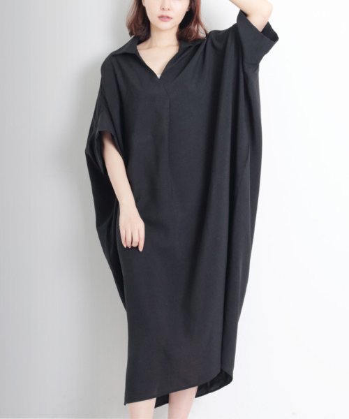 セール Vネックブラウスワンピース マーサ Martha Magaseek セール Vネックブラウスワンピース マーサ Martha Magaseek