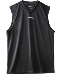 FINTA(フィンタ)/JRノースリーブメッシュシャツ/ブラック