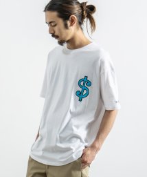 Rocky Monroe(ロッキーモンロー)/MARK GONZALES マークゴンザレス Tシャツ メンズ レディース 半袖 カジュアル ストリート ビッグシルエット 綿 コットン プリント ロゴ イラス/ホワイト系2